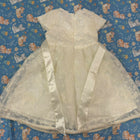 MAX White Party Dress for Baby Girl featuring an elegant white design and comfortable fit, ideal for birthdays, parties, family celebrations, festive occasions and other special events.