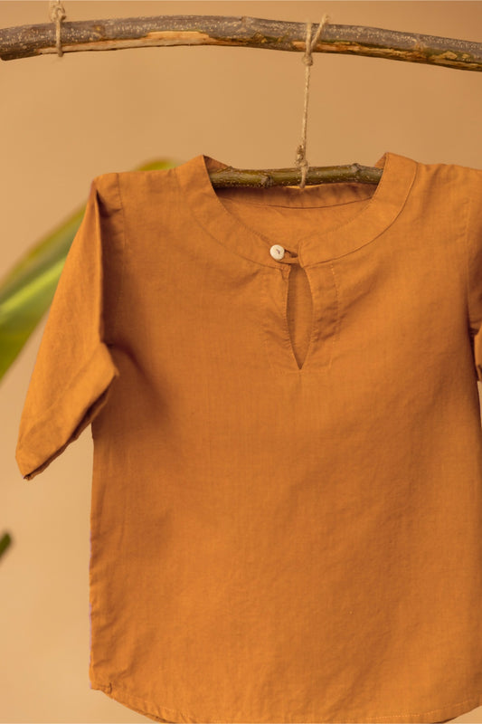 Citrus Cutie - Boy's shirt/kurta - PyaraBaby