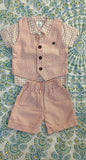 MINI TAURUS Party Wear Set featuring a stylish coordinated outfit with elegant detailing and comfortable fabric, perfect for birthdays, weddings, festive celebrations, family functions, and special occasions.