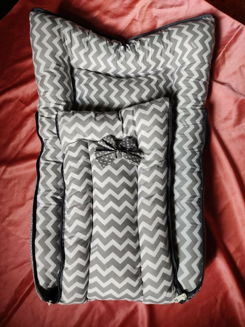 Keep your baby cozy and secure anywhere with the Baby Carrier Bed Nest—portable, comfortable, and perfect for peaceful naps at home or on the go!