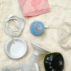 MEE MEE Electric Breast Pump with adjustable suction levels, soft silicone massage cushion, quiet operation, rechargeable design, BPA-free components, and ergonomic controls for comfortable and efficient milk expression.