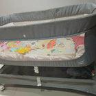 MEE MEE Manual Cradle for Baby featuring a comfortable sleeping space and gentle manual rocking design, offering a practical setup for supervised soothing, relaxing and everyday rest at home.