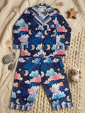 Mellow Midnight Magic nightsuit with soft comfortable fabric, relaxed fit, and cozy design for a comfortable night's sleep and everyday lounging.