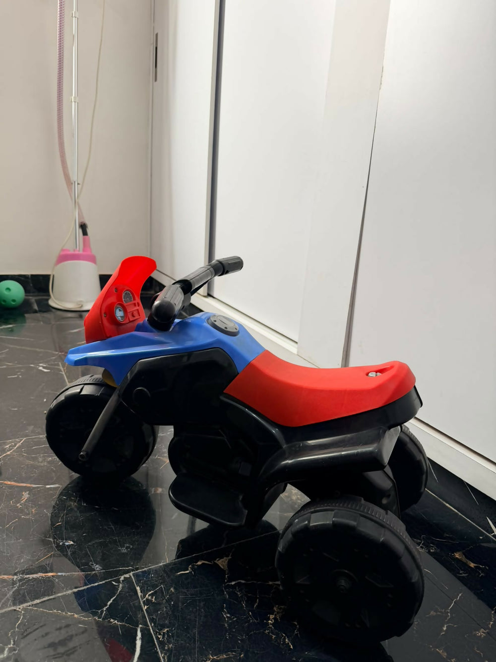 Mini Bike for Toddlers featuring a compact child-friendly design, comfortable seat and sturdy wheels, designed for enjoyable riding, balance practice and active indoor or outdoor play.