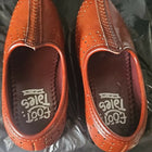 Traditional Mojdi Footwear for Boys in Almost New condition featuring a classic ethnic design, comfortable fit, and stylish traditional look, ideal for weddings, festivals, parties, and other special occasions.