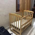 BABYHUG Montana cradle crib with sturdy construction, cozy sleeping space, secure side rails, and comfortable support for newborns, infants, and growing babies.