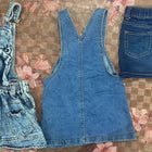 Get the Combo 3 Denim Dresses for 2-3-year-old baby girls, featuring stylish, comfortable, and durable designs perfect for any occasion.