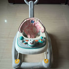 MEE MEE 2-in-1 baby walker with walker and activity modes, comfortable cushioned seat, sturdy frame, smooth wheels, and interactive play features for growing babies.