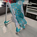 Children's high chair with cartoon design