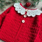 Soft and cozy Sweater, Cap, and Booties Set for babies, offering warmth, comfort, and style for colder days.