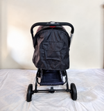 LuvLap Galaxy 18257 Baby Stroller Pram Reversible Recline 15kg Navy Black B169