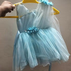 Blue Party Wear Dress ,6M-12 months