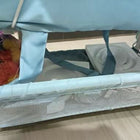 Provide your baby with a cozy, safe, and stylish sleeping space with the Mandot Impex 1st Step Cradle, complete with a swing, mosquito net, and storage basket!