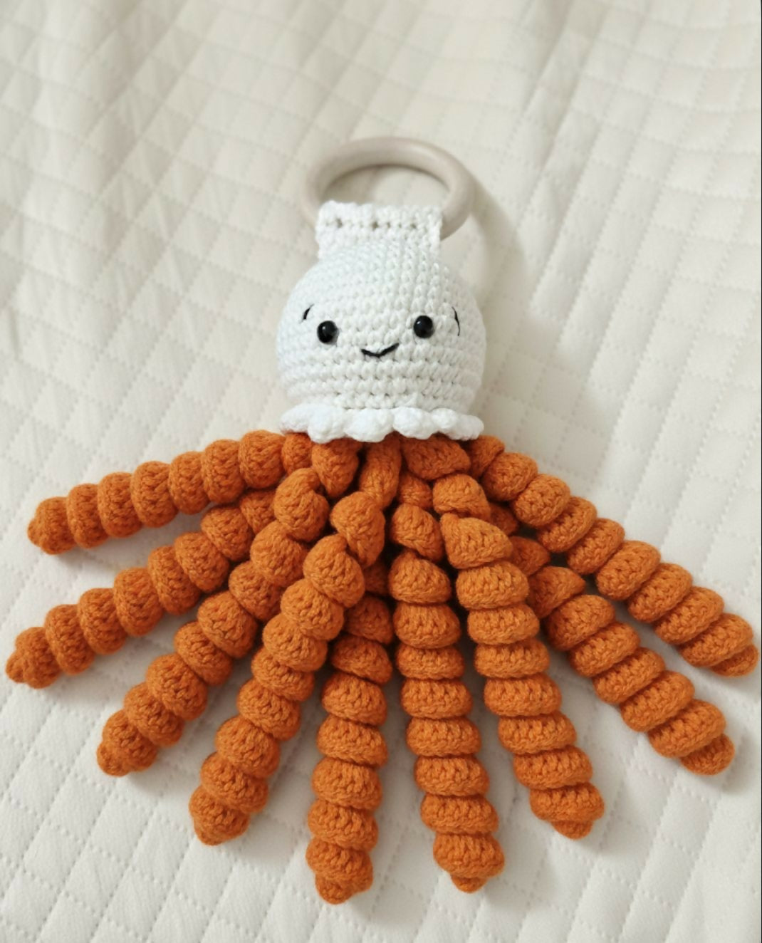 Rattle Jellyfish – Soft, Safe & Sensory Baby Toy