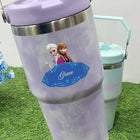 Personalized Texture Print Travel Tumbler – 600ml