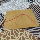 Wooden Engraved அ ஆ இ ஈ Tamil Writing Practice Board