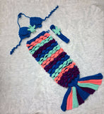 Crochet marmed dress