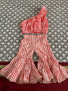 Beautiful Crop Top and Plazzo Set for Girl
