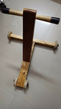 KAIZAO wooden baby walker – sturdy, eco-friendly push toy for toddlers’ first steps.