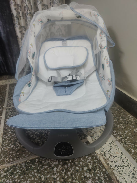 SOFTIES Automatic/Electric Cradle/ Baby Swing  For 0-2 years Baby