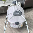 Baby hug swing cradle with remote