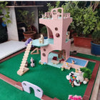 Multi Arrangement Big Castle Doll House (The Pool House)