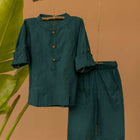 Mr. Evergreen Set - Boy's ethnic wear kurta pajama set - PyaraBaby