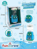 iLearnNGrow Pretend Play Water Dispenser Toy for Kids | Light & Sound Water Cooler with Cups | Kitchen & Home Role Play Toy for Boys & Girls 3+ Years