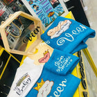 Personalised Newborn Baby Hamper with cute baby essentials and customised details.