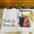 Personalized Photo-Printed Pure Cotton T-Shirt with custom photo printing, soft breathable cotton fabric, comfortable fit, and high-quality print for everyday wear, gifting, and special occasions.