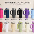 Customized Cute Tumbler Gift Hamper for Her featuring a personalized insulated tumbler and thoughtfully curated gift items in elegant packaging, perfect for birthdays, anniversaries, and special occasions.