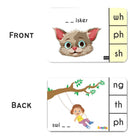 Phonics Blends and Diagraphs Activity Flashcards- Pack of 32