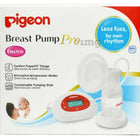 Pigeon electric breast pump with adjustable suction levels, soft silicone breast cushion, quiet operation, and efficient milk expression for comfortable breastfeeding support.