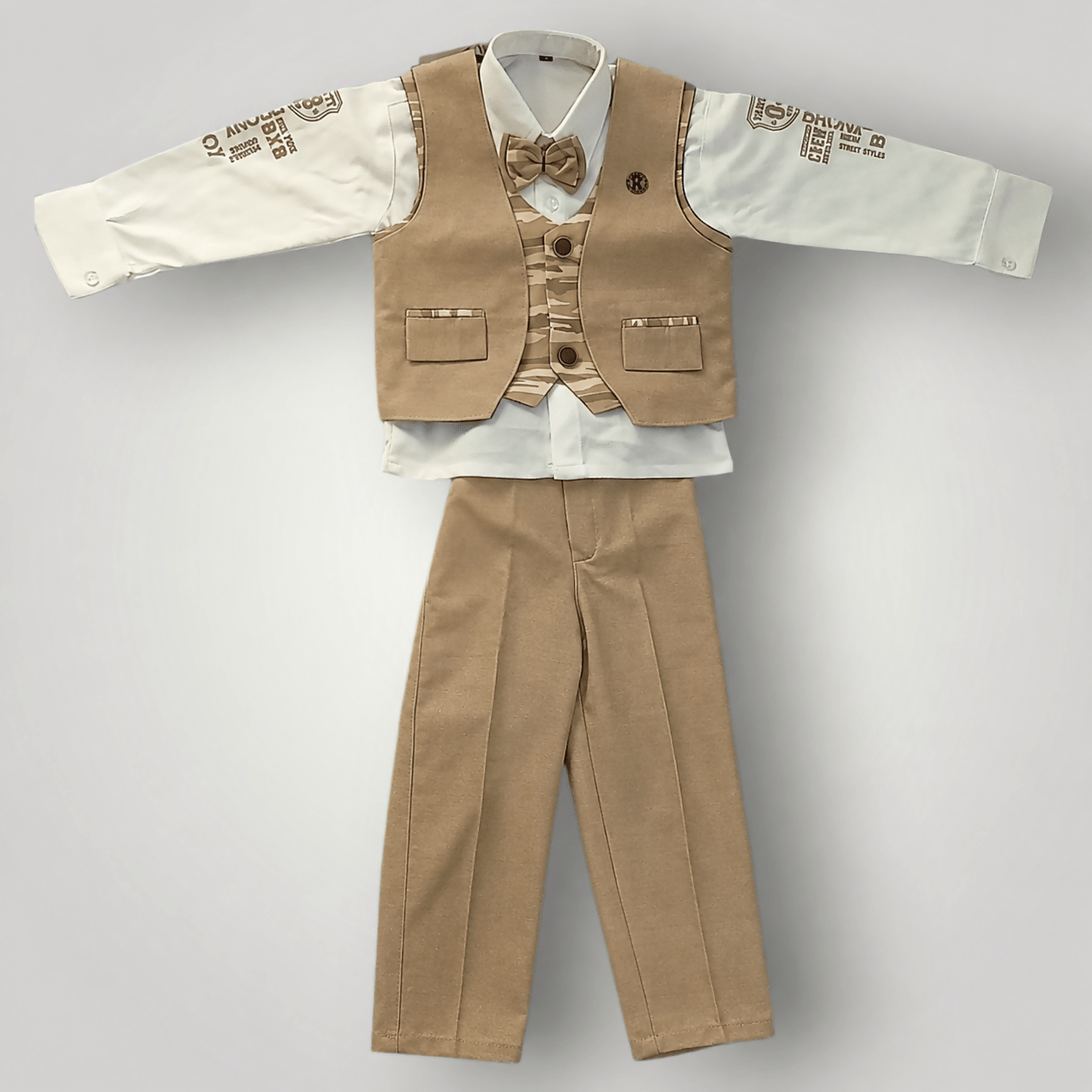Party Wear Suit Set featuring an elegant festive design, comfortable fabric, stylish detailing, and a coordinated outfit for weddings, birthdays, festive celebrations, and special occasions.