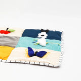 Shop now for the B4BRAIN Sensory PlayMat + Tummy Time Mirror, offering vibrant textures, a shatterproof mirror, and a safe, cozy play area to boost your baby's sensory development and strength!