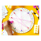 iLearnNGrow Winding Thread Pattern Board with 30 plus pattern cards for Kids Motor Skill Development