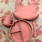 Silicon Baby Feeding Set – 5 Pcs