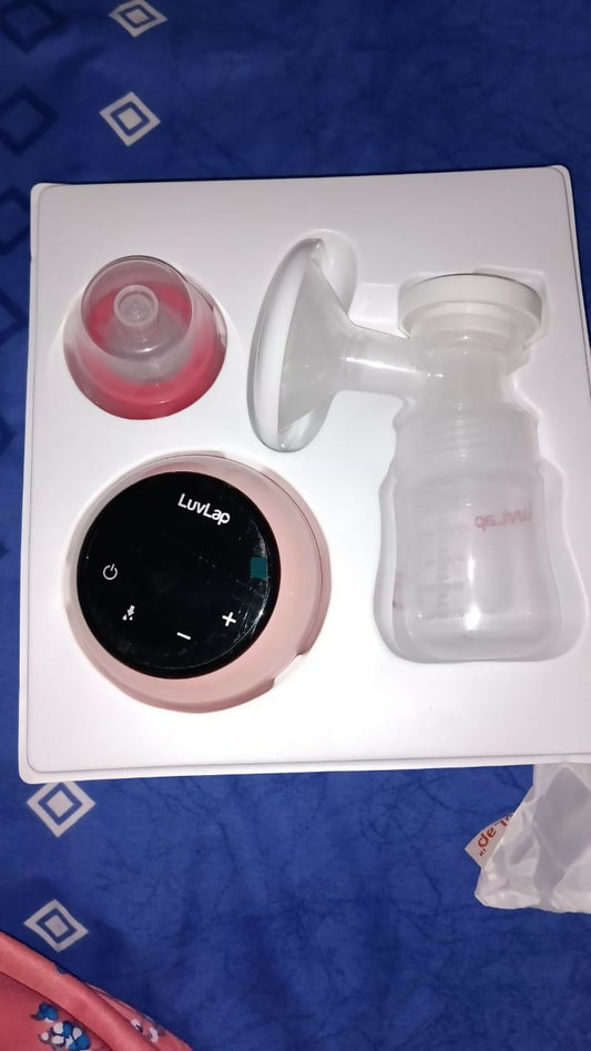 Experience hassle-free pumping with the LUVLAP Adore Automatic Breast Pump, offering gentle suction, adjustable settings, and discreet operation for nursing mothers. Perfect for home or on-the-go use, it ensures comfort and convenience wherever you are.