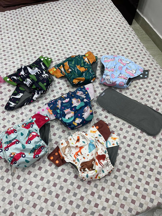 Shop now for KIDSNEED Cloth Diapers for Baby with Pads, providing comfort, absorbency, and an eco-friendly solution for your baby’s diapering needs!