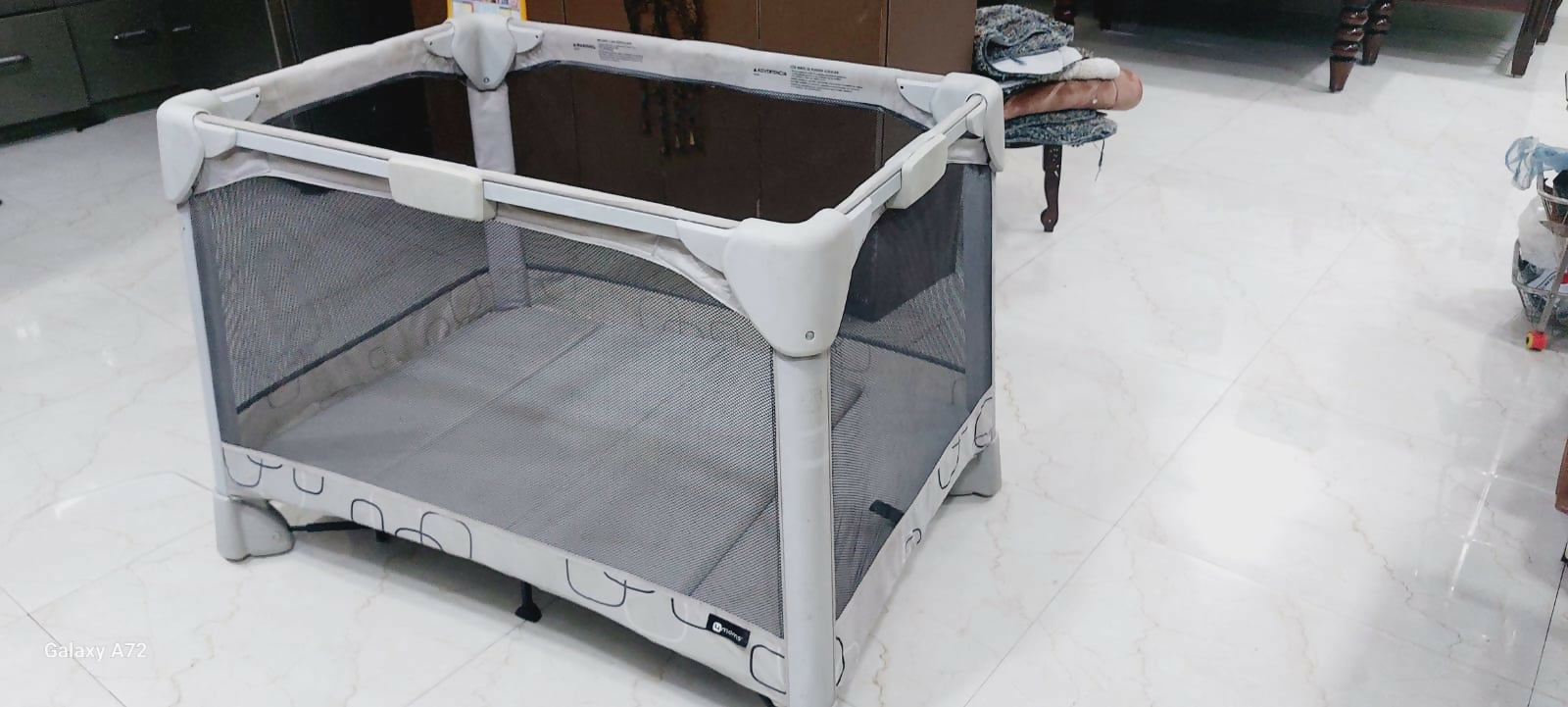 4MOMS Breeze Classic Portable Playard – Premium Comfort & Easy Setup for Babies