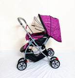 Tiffy & Toffee Maxtrem Baby Stroller Reversible Travel Pram 22kg