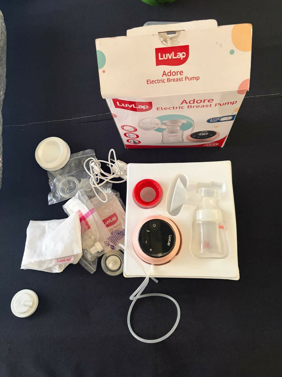 LUVLAP Adore Single Electric Breast Pump – Comfortable & Efficient Milk Expression