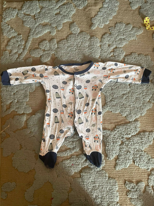 Keep your newborn cozy and cute with our Newborn Baby Onesie, crafted from soft cotton fabric for all-day comfort.