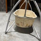 R FOR RABBIT Lullabies Manual Baby Cradle with gentle rocking design for soothing infants.