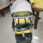 R for Rabbit Chocolate Ride toddler pram with reclining seat, foldable design, safety harness, adjustable canopy, smooth wheels, and comfortable travel support for babies and toddlers.