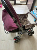 R for Rabbit Lollypop Lite baby stroller/pram with lightweight foldable design, reclining seat, adjustable canopy, 5-point safety harness, smooth wheels, and storage basket for comfortable everyday travel.