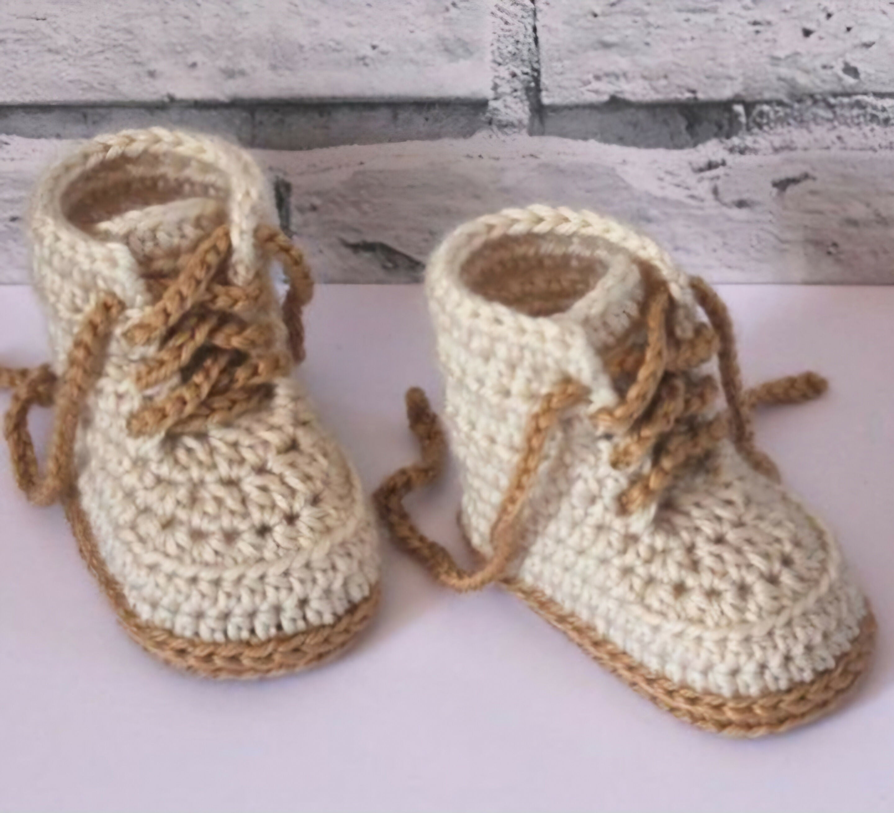 Crochet Baby Boy Shoes