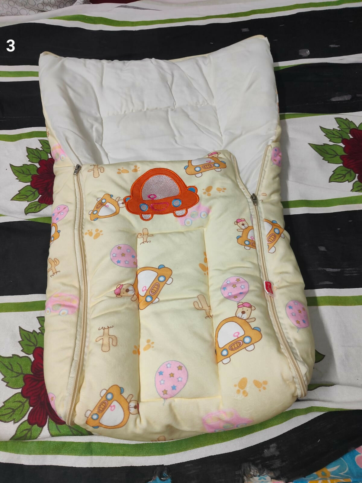 Baby Sleeping Bag/Holder – Yellow