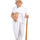 Mahatma Gandhi Dhoti Chadar Freedom Fighter Outfit: Authentic and comfortable costume for cultural events and fancy dress competitions.