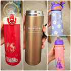 Steel Water Bottles (Combo of 4)
